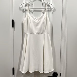 White boutique dress